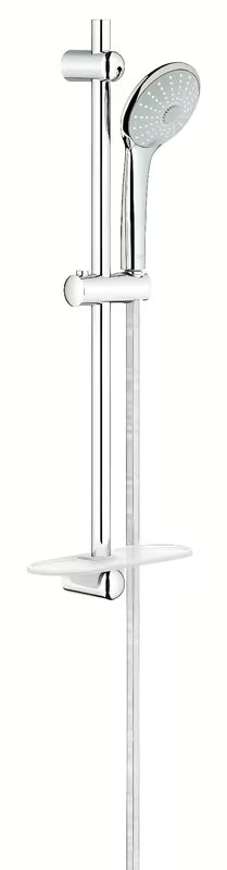 Kromirani tuš set Grohe Euphoria 110 Massage s ručnim tušem, šipkom, crijevom i policom