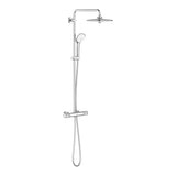 Kromirani tuš sustav Grohe Euphoria System s termostatskom miješalicom, s nadglavnim i ručnim tušem