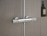 Kromirani tuš sustav Grohe Euphoria System s termostatskom miješalicom, s nadglavnim i ručnim tušem