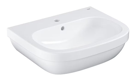 Viseći umivaonik Grohe Euro Ceramic 60 u alpsko bijeloj boji s preljevom i otvorom pro slavinu