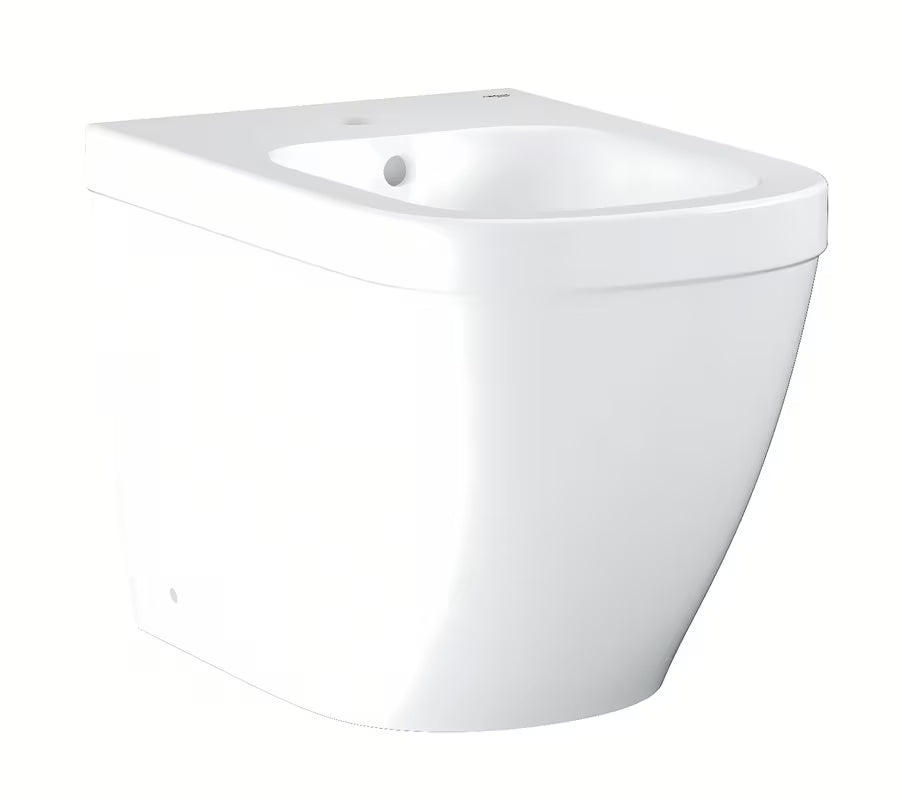 Stojeći bide Grohe Euro Ceramic u bijeloj Alpine White s preljevom i otvorom pro slavinu