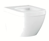 Kompaktni viseća WC školjka Grohe Euro Ceramic u bijeloj boji Alpine White s rimless konstrukcijom