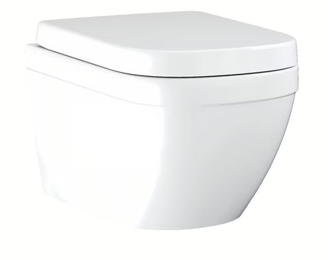 Grohe Euro Ceramic viseća WC školjka set u bijeloj boji s rimless školjkom i sjedalom soft Close