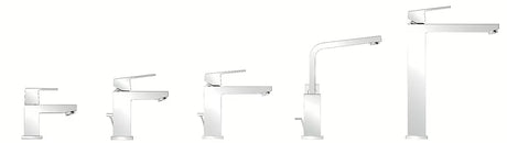 Grohe Eurocube visoka miješalica za umivaonik u kromu s ručicom za upravljanje i zakretnim izljevom