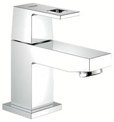 Kromirana miješalica za umivaonik Grohe Eurocube s štedljivim protokom Grohe EcoJoy i perlatorom SpeedClean.