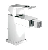 Grohe Eurocube jednoručna baterija stojeća miješalica za bide s odvodom u kromiranoj izvedbi