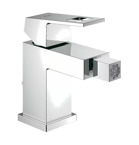 Grohe Eurocube jednoručna baterija stojeća miješalica za bide s odvodom u kromiranoj izvedbi