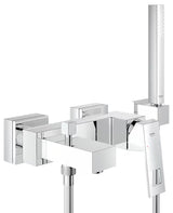 Grohe Eurocube miješalica za kadu u kromu s tuš setom i preklopnikom za pro tuš i punjenje kade