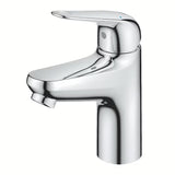 Kromirana jednoručna baterija miješalica za umivaonik Grohe Euroeco s tehnologijom za uštedu vode Grohe Water Saving