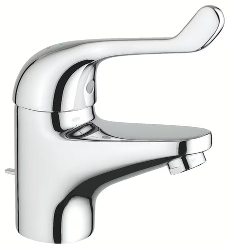 Kromirani jednoručna baterija miješalica za umivaonik Grohe Euroeco s odvodom