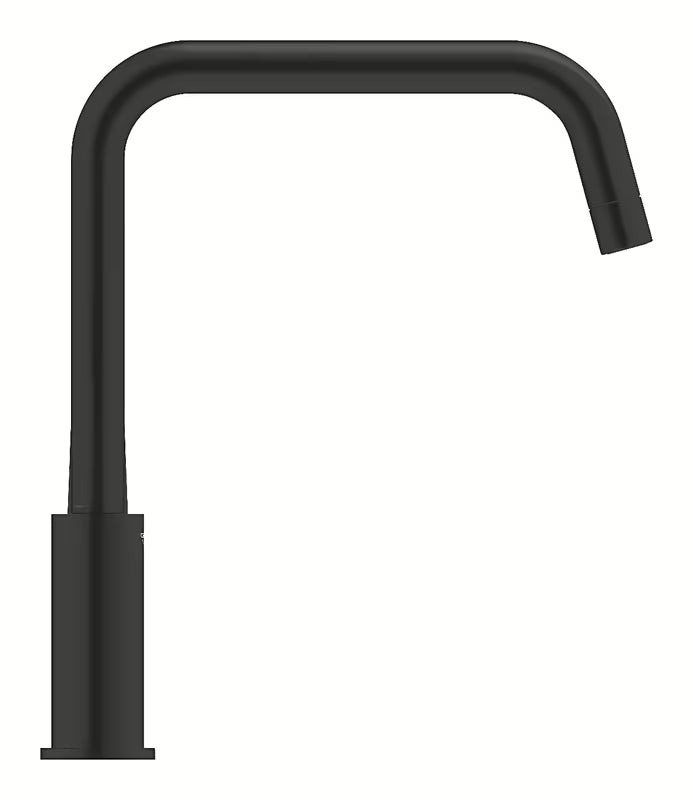 Mat crna miješalica za sudoper Grohe Eurosmart s visokim zakretnim izljevom