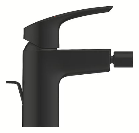 Grohe Eurosmart jednoručna baterija miješalica za bide s odvodom u mat crnoj boji