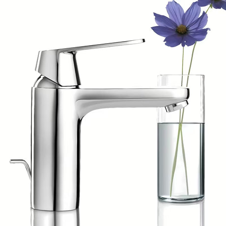 Kromirana miješalica za umivaonik Grohe Eurosmart Cosmopolitan s ručicom i odvodnim setom