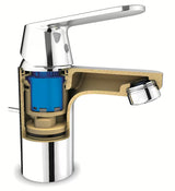 Kromirana miješalica za umivaonik Grohe Eurosmart Cosmopolitan s ručicom i odvodnim setom