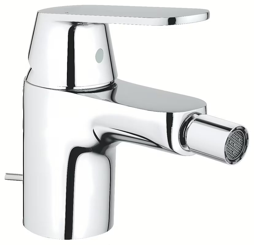Kromirana jednoručna baterija miješalica za bide Grohe Eurosmart Cosmopolitan s odvodom