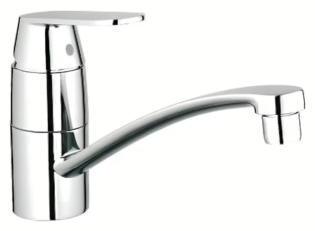 Kromirana miješalica za sudoper Grohe Eurosmart Cosmopolitan s niskim zakretnim izljevom