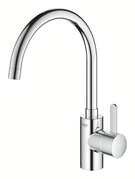 Kromirana miješalica za sudoper Grohe Eurosmart Cosmopolitan s visokim okretnim izljevom