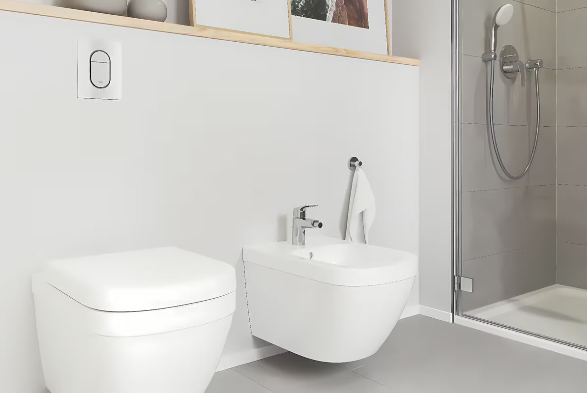 Grohe Eurosmart New podžbukna jednoručna baterija tuš i miješalica za kadu u krom izvedbi