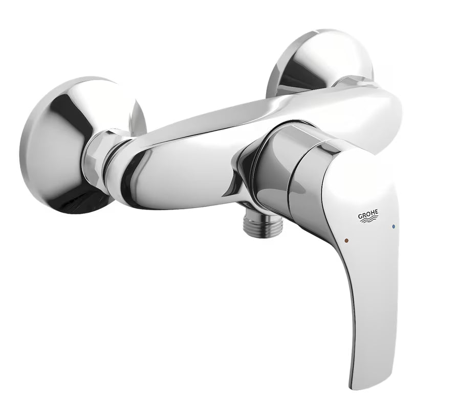 Grohe Eurosmart New jednoručna baterija zidna miješalica za tuš u krom izvedbi