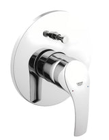 Podžbukna tuš i miješalica za kadu Grohe Eurosmart New u krom izvedbi.