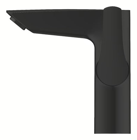 Mat crna miješalica za umivaonik Grohe Eurosmart s beskontaktnim senzorom i ručicom za ručno upravljanje