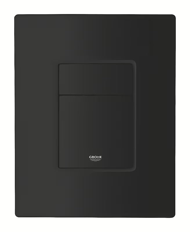 Tipka za Aktiviranje Grohe Even u izvedbi matt black s dvokoličinskim ispiranjem