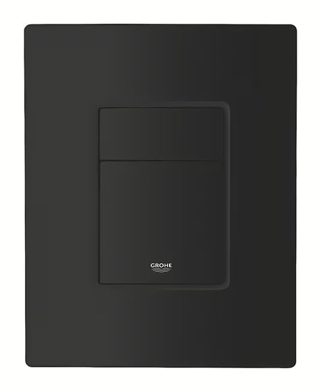 Tipka za Aktiviranje Grohe Even u izvedbi matt black s dvokoličinskim ispiranjem
