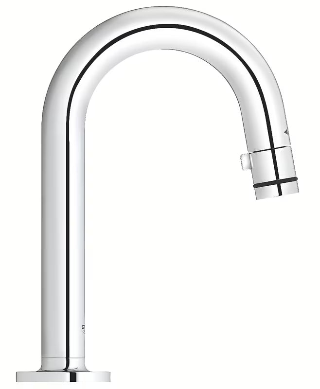 Kromirani ventil za umivaonik Grohe Universal s odvodom s izljevom u obliku slova C i funkcijom start/stop