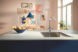 Kromirana miješalica za sudoper Grohe Blue Pure 2022 s odvojenom ručicom pro filtriranu vodu