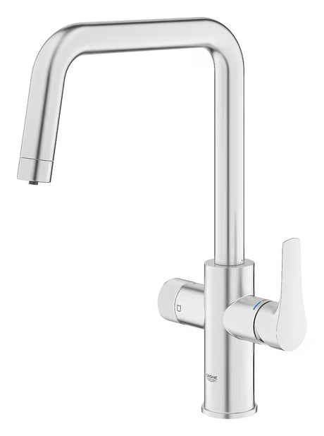 Miješalica za Sudoper Grohe Blue Pure 2022 s funkcijom filtriranja u izvedbi supersteel