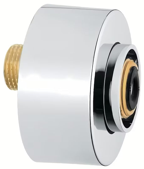 Pokrivna rozeta s priključkom Grohe s kromiranom završnom obradom Grohe StarLight i prigušivačem buke.