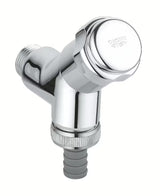 Kutni ventil Grohe pro zidna montaža s komorom za podmazivanje 1/2 i površinom Grohe StarLight