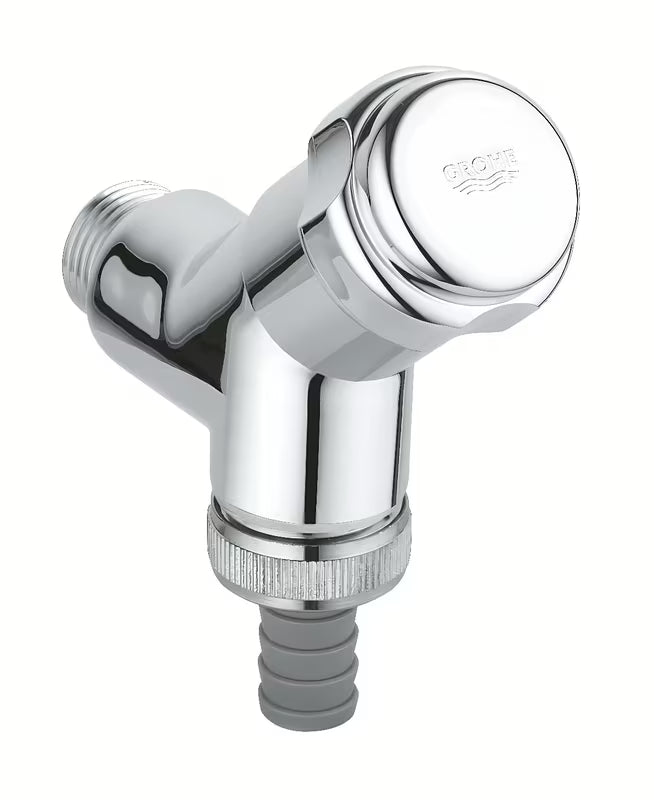 Kutni ventil Grohe pro zidna montaža s komorom za podmazivanje 1/2 i površinom Grohe StarLight