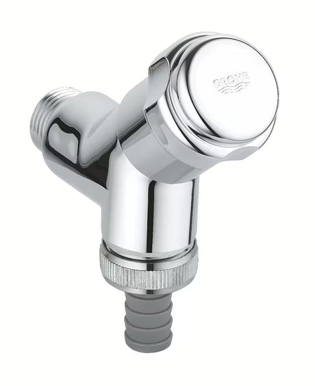 Kutni ventil Grohe pro zidna montaža s komorom za podmazivanje 1/2 i površinom Grohe StarLight