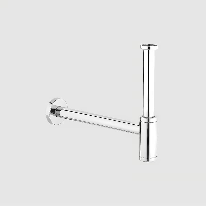 Sifon za Umivaonik Grohe od mesinga s kromiranom površinom i velikom navlačnom rozetom