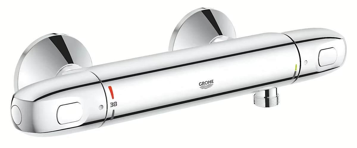 Kromirana termostatska miješalica za tuš Grohe Grohtherm 1000 New pro za zidnu montažu