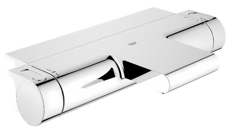 Kromirana termostatska kada/tuš miješalica za tuš Grohe Grohtherm 2000 s CoolTouch tehnologijom i prebacivačem kada-tuš