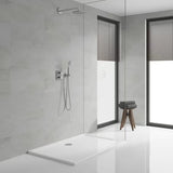 Podžbukni tuš set Grohe Grohtherm Perfect u kromu s nadglavnim tušem 210 mm i ručnim tušem