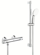 Grohe Grohtherm 500 termostatska miješalica za tuš u kromu s tuš garniturom sa šipkom