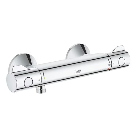 Kromirana termostatska miješalica za tuš Grohe Grohtherm 800 pro za zidnu ugradnju.