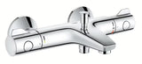 Termostatska zidna miješalica za kadu Grohe Grohtherm 800 u krom izvedbi s preklopnikom kada/tuš.