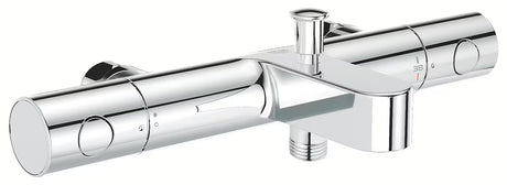 Kromirana termostatska zidna miješalica za kadu Grohe Grohtherm 800 Cosmopolitan pro za kadu i tuš