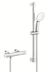 Grohe Grohtherm 800 Cosmopolitan termostatska miješalica za tuš u krom izvedbi s tuš garniturom sa šipkom