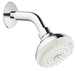 Grohe New Tempesta Classic nadglavni tuš uključuje nosač nadglavnog tuša u kromiranoj izvedbi
