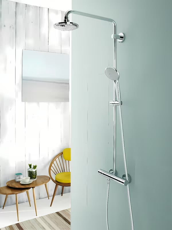 Tuš sustav Grohe New Tempesta Cosmopolitan 160 s termostatskom miješalicom u krom izvedbi