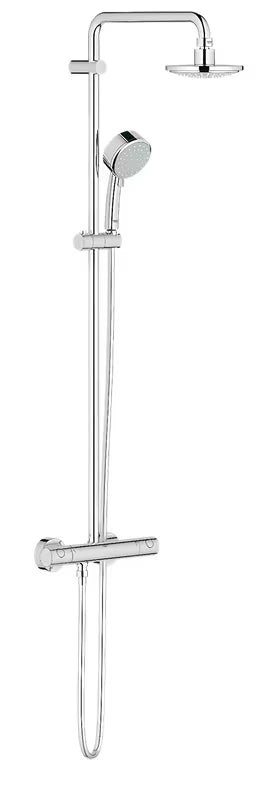 Tuš sustav Grohe New Tempesta Cosmopolitan 160 s termostatskom miješalicom u krom izvedbi
