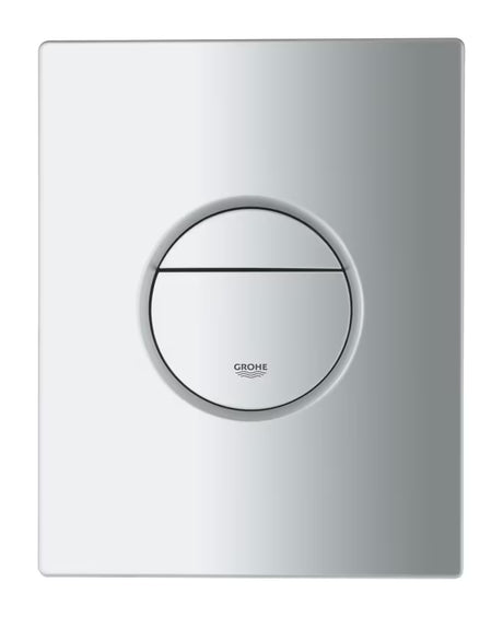 Krom tipka za ispiranje tipka Grohe Nova Cosmopolitan s dvokoličinskim ispiranjem i funkcijom start/stop