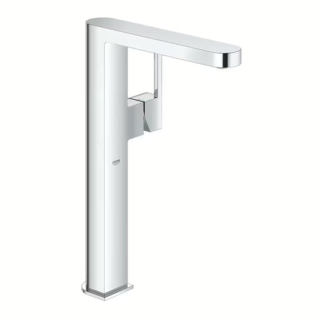 Visoka jednoručna baterija miješalica za umivaonik Grohe Plus u krom izvedbi pro samostojeći umivaonici 