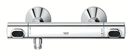 Grohe Precision Flow termostatska miješalica za tuš u krom izvedbi s tuš setom i šipkom