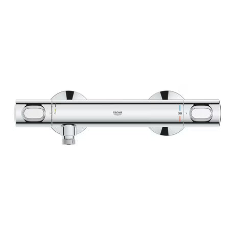 Termostatska zidna miješalica za tuš Grohe Precision Flow u krom izvedbi sa SafeStop i EcoJoy